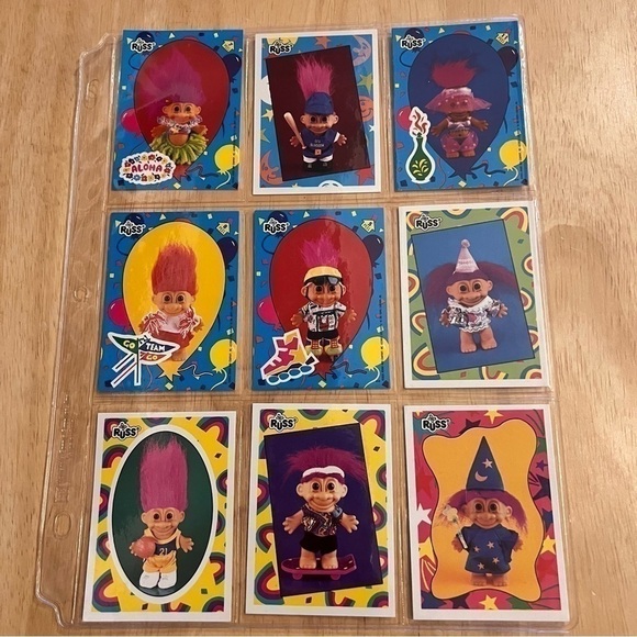 Vintage 1990’s Russ Trolls Collectible Trading Cards. - Picture 5 of 10